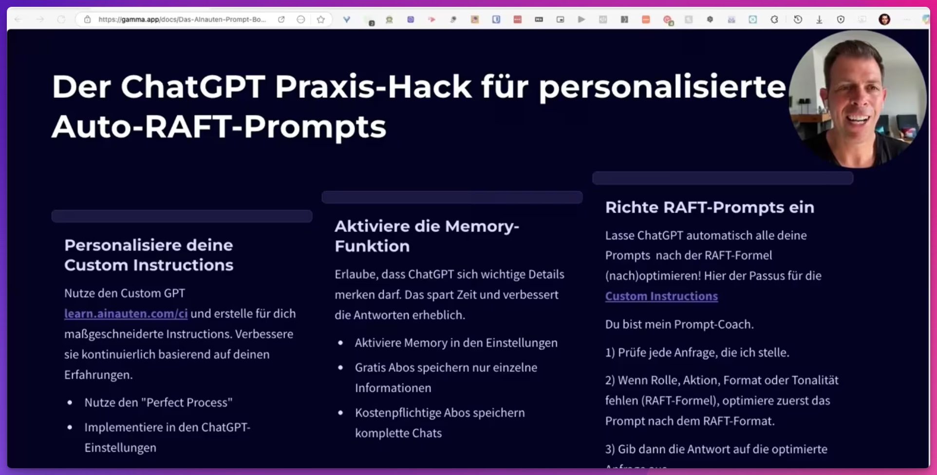 ChatGPT Masterclass